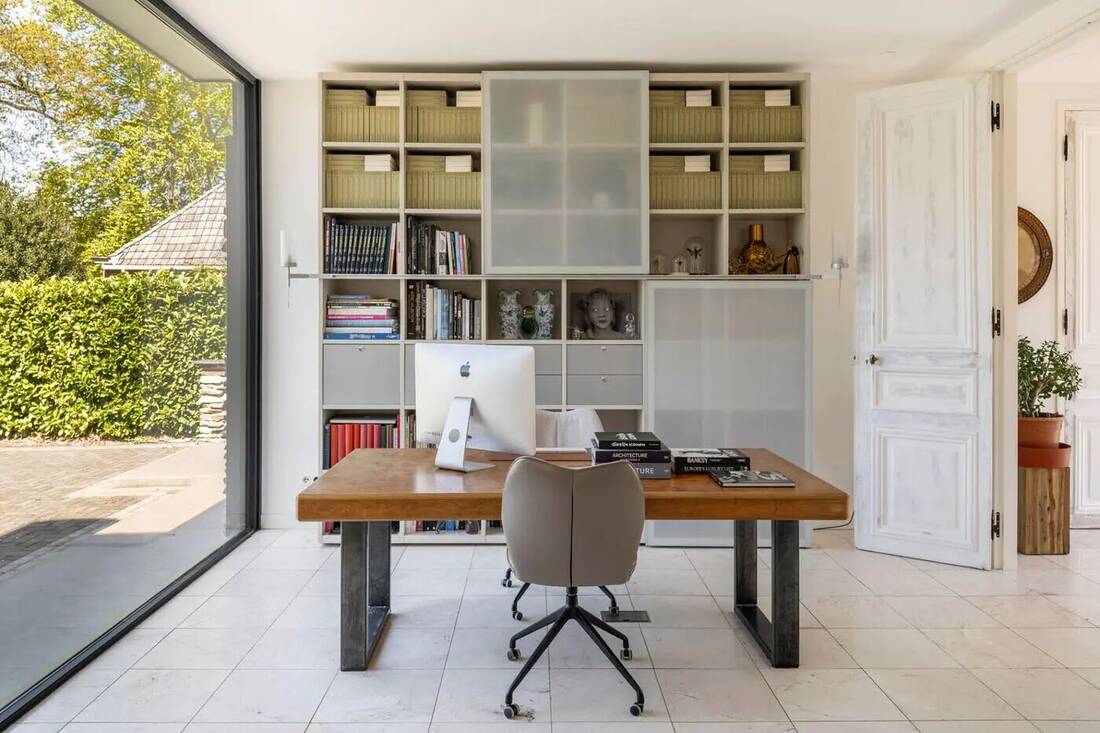 Werkkamer met Minotti